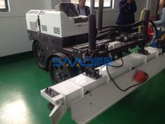 安徽合肥客戶蒞臨我公司采購激光整平機