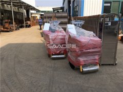 薩奧一批小型壓路機(jī)發(fā)往深圳，浙江等地