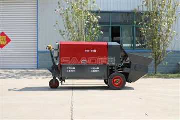 混凝土輸送泵打不出混凝土是怎么回事？是壞了