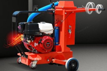 <b>路面開槽機(jī)帶有吸塵功能，環(huán)保切健康</b>