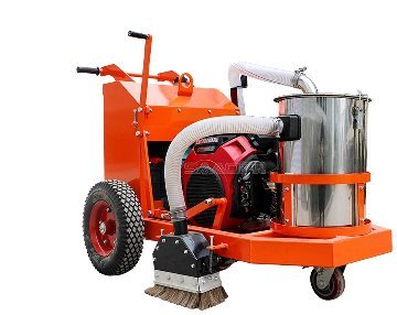 薩奧創(chuàng)新自吸塵式路面開(kāi)槽機(jī)：綠色施工新標(biāo)桿