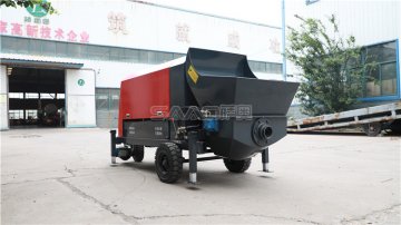 閑置了整個冬天的混凝土澆筑泵，再施工要注意